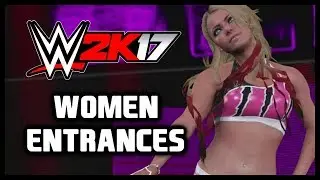 WWE 2K17 PS4 - Women Entrances
