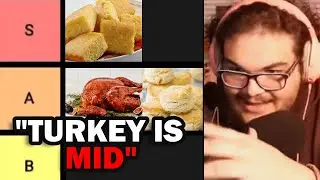 CONTROVERSIAL Thanksgiving Food Tier List ft. @JoJoThaMoFo