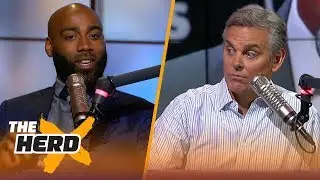 DeAngelo Hall on T.O.'s HOF speech, Kelvin Benjamin ripping Cam Newton and more | NFL | THE HERD