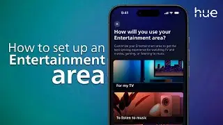 How to Set Up Hue Philips Lights for Your Entertainment Area?