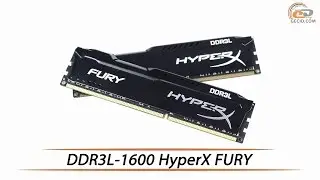 HyperX FURY DDR3L-1600 - обзор комплекта ОЗУ объемом 16 ГБ