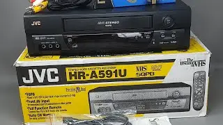 JVC HR-A591U VCR VHS Player Test Video 