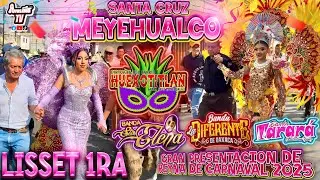 Gran Presentación De Reyna De Carnaval 2025 Disfraces Del Barrio Huexotitlan | Santa Cruz Meyehualco