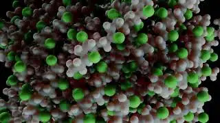 What Nano-Plastics Actually Looks Like (Molecular Simulation)