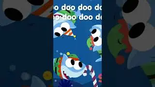 Santa Shark.Baby Shhark