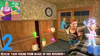 Scary Evil Teacher 3D Game: Creepy Spooky Game Level 5 - 7 Gameplay Part 2