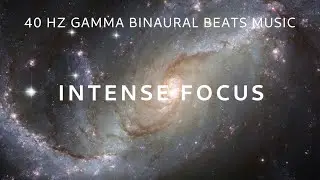 Meditate with the Stars: 40 HZ Gamma Waves for Intense Focus