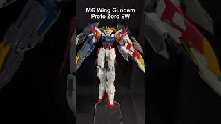 MG 1/100 Wing Gundam Proto Zero Music White Reflection Two-Mix #bandai  #Gundam #gundamwing