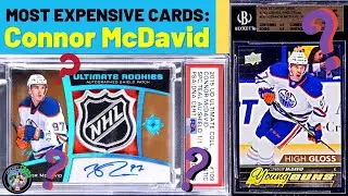 MONSTER!!! Top 5 Connor McDavid Most Expensive Hockey Cards - Oct 2023 by Hockey Cards in Canada