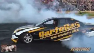 CARFELLAS Commodore Smacks the Wall at Burnout Blitz