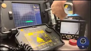 Eddy Current Testing:  Using alarm gates during surface scanning of aluminum airplane skins.