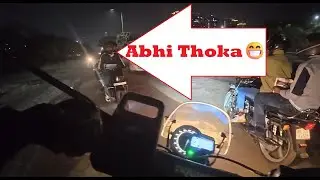 Abhi thokta ! bach gaya. Aaaj saddling bhi karli 😁😁