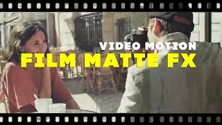 Film Matte FX | Vintage Film Matte Pack | Film Matte Overlays