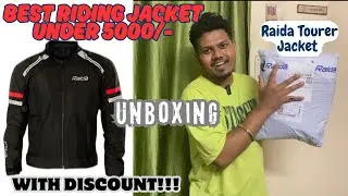 Unboxing the Best Riding Jacket Under ₹5000! | Raida with CE Level 2 Armor |