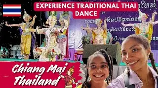 🎶 Traditional Thai Dance Experience 🇹🇭 | Khon Performance in Chiang Mai 🌙