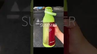 Too hot? OMG, do this.#CoolHack #MomHack #SummerTip #IcyDrink #FrozenTrick #DIYRefreshment