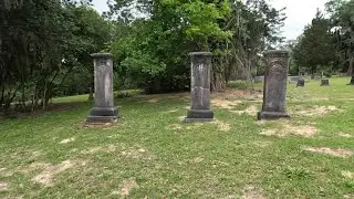 CEMETERY WALK THROUGHT - Old Waverly Cemetery in New Waverly, Texas