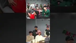 Suhwan's reaction to Gaeun 😤 #suga #suhwan #gaeun #jiho #artbeat #reaction #moment #gift #shorts