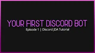 [Outdated] Create Your First Bot! | Discord JDA Tutorial - #1