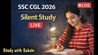 SSC CGL 2026 📚🎯 | STUDY WITH ME 📚📄✍️