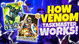 How the Venom and Taskmaster Deck Works in @MarvelSnap