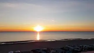Riccione, alba in time lapse!