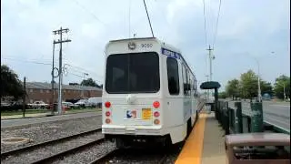 SEPTA Trolley: Double Route 36 at Island Ave & Lindbergh Blvd