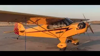 J-3 Ferry Flight, Texas to Montana with Jughead Counsell, Part 1