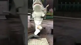 Shark playing violin meme #shorts #memes #brainrot #surreal