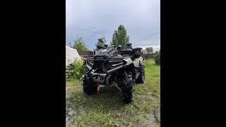 Мини-обзор моего нового квадроцикла LONCIN XWOLF 700 MUD!)