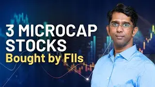 3 Microcap Stocks Bought by FIIs