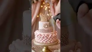 Cake Queen Crown Cake?! 👑💎 Would YOU Eat the Crown or the Pearls First?