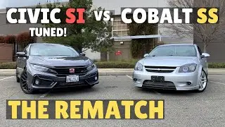 Civic Si 2020 (ЭТАП 1) против Cobalt SS Turbo 2009 | ЗАНИЖЕННАЯ ГОНКА!