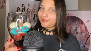 Sharing Halloween Gummies with You! ASMR [Feeding You/Layered gummy eating sounds]