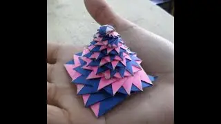 low quality | origami curlicue | kinetic origami