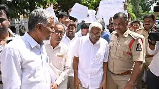 TJS Chief Proffesor Kodandaram arrest at SVK while going to Secretariat |