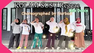 KOLAM SUSU Reggae Line Dance / Choreographed by Nurbani / 💃by Tuesday Class 