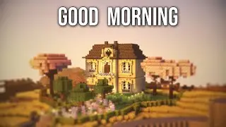 Доброе утро! Давайте построим ферму в Minecraft!
