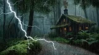 HEAVY RAIN AND THUNDER SOUNDS - DEEP SLEEP | Thunderstorm for Sleeping - Rain Sound Comfort #2