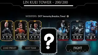 Lin Kuei Tower Final Boss Battle 200 Using Gold Team Fight + Diamond Reward | MK Mobile