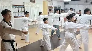필리핀 밤반 읍 Good Shepherd Church 태권도 수련 영상