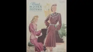 An Austrian fashion magazine from the late 40s