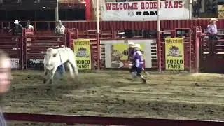 Bull Riding-Painted Pony Rodeo 7/24/19 Lake Luzerne NY Lake George