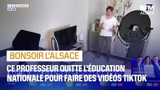 Bac: ce professeur de philosophie alsacien aide les &eacute;l&egrave;ves &agrave; r&eacute;viser sur TikTok