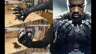 DANY BAO - BLACK PANTHER MOVIE REAL GLOVES RETRACTABLE CLAWS