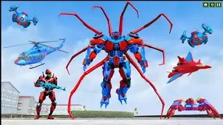 Spider- Man Vs Robot Games 3d