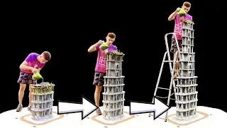 Mini Skyscraper Construction in Accelerated Shooting | Full video #construction