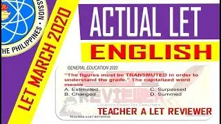 ENGLISH FREE LET REVIEWER 2020