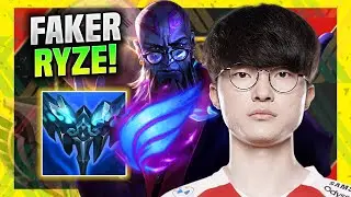 LEARN HOW TO PLAY RYZE MID LIKE A PRO! - T1 Faker Plays Ryze Mid vs Lulu! | Season 11