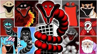 My Sprunki OC: HUNGRY WORM (Phase 1 to NEW Phase 41, Phase 42 from Roblox)